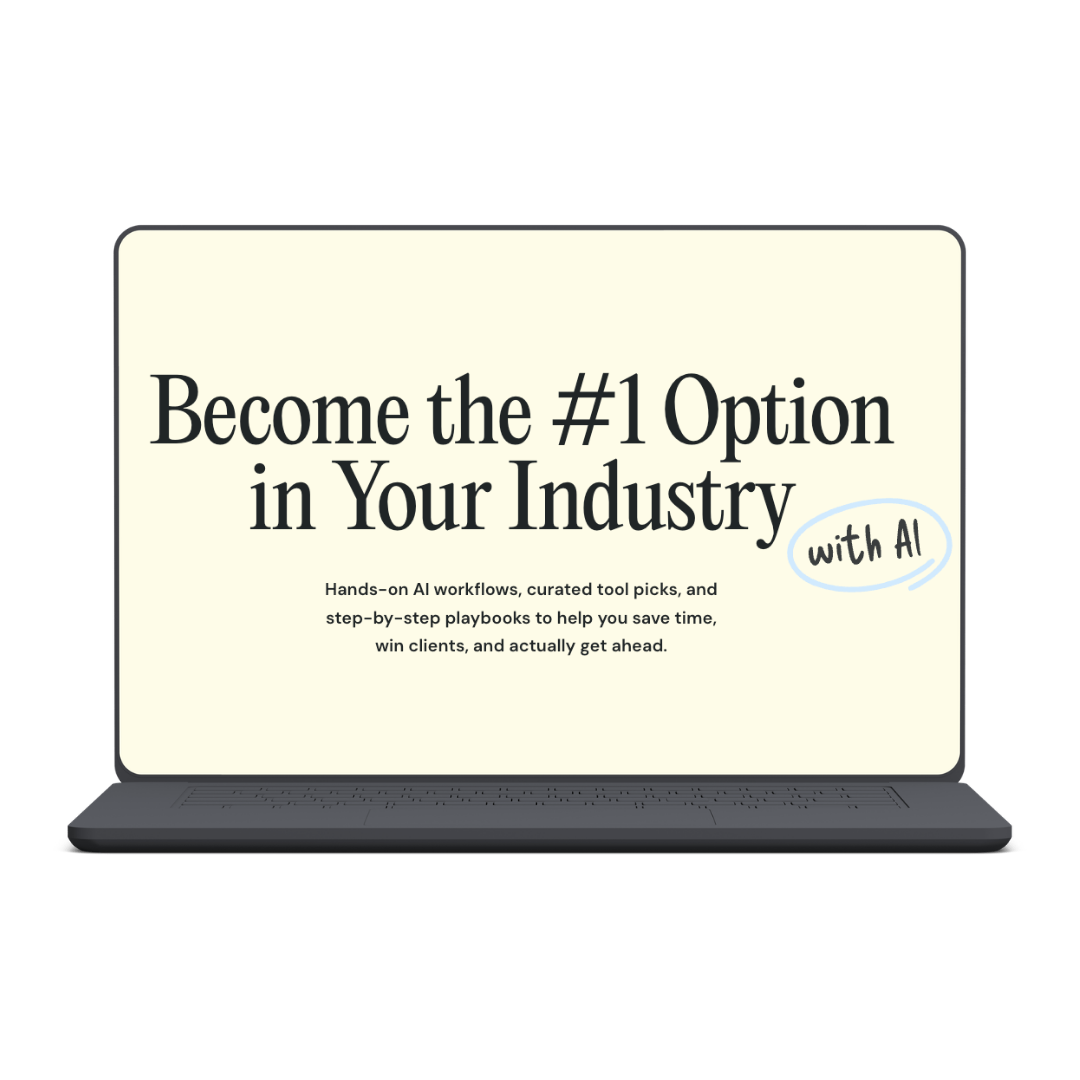 The Ultimate AI Program - Master the AI workflows that get you hired & paid